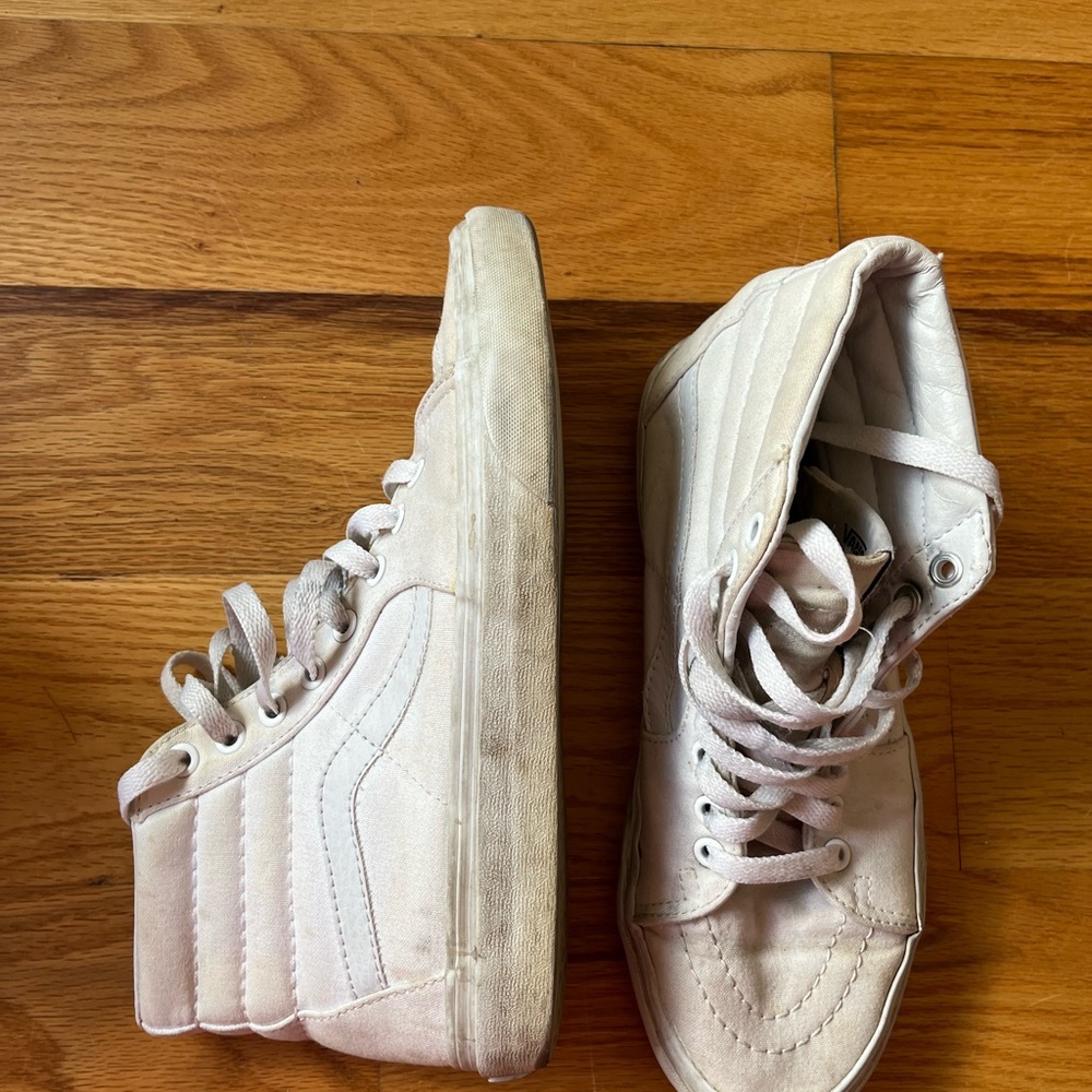 Vans classic White High-Top Sneakers